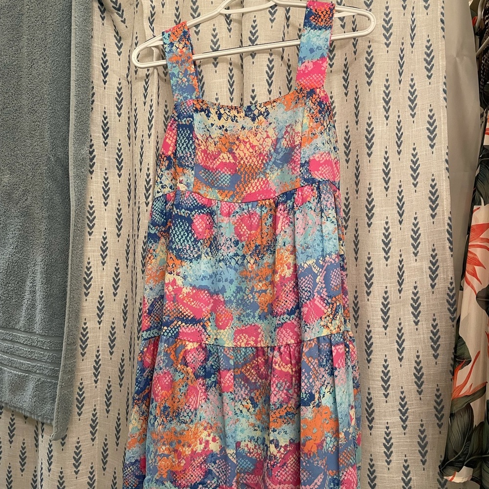 Adrienne colorful dress